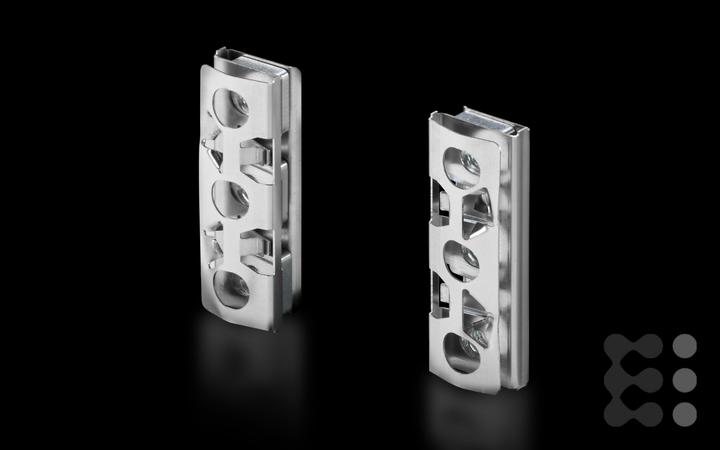 Produktbild Rittal fastener, 1U with contact, Type M5