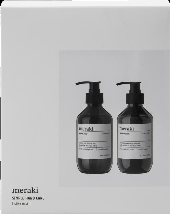 Actual product image Meraki Gift box, Silky Mist, Simple hand care, 275 ml (Body care set)