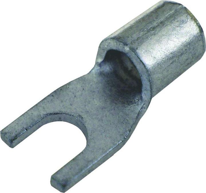 Image du produit Weidmüller KQNG-M5/-6, Rohrgabelschuh, Gerade, Metallisch, 6 mm², 1,57 g, 100 Stück(e)
