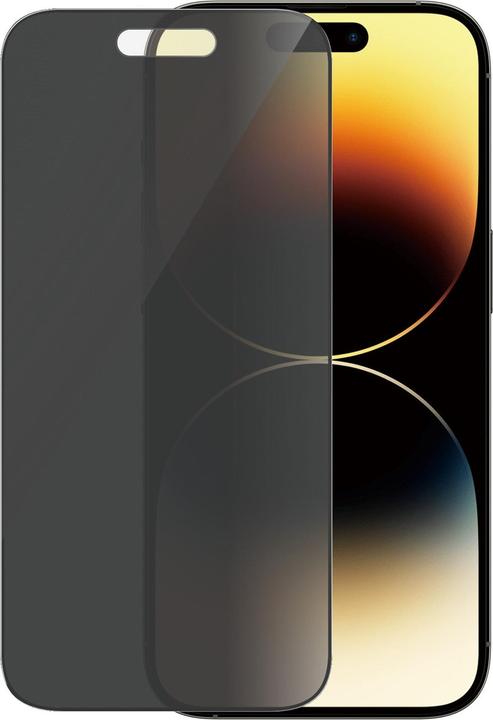 Actual product image PanzerGlass Ultra Wide Fit Privacy (1 Piece, Apple iPhone 14 Pro)