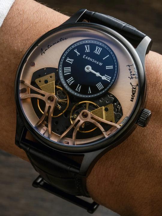 Actual product image Thomas Earnshaw ES-8179-0D Scientists Faraday 44mm (Analogue wristwatch, 44 mm)