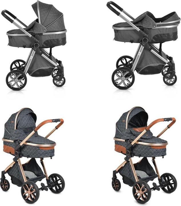 Produktbild Moni Kinderwagen Alma Sitz umbaubar