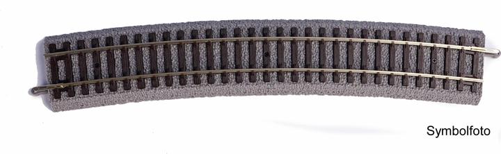 Image du produit Piko Voie A avec ballast courbe R9 908 VE6 (Piste H0)