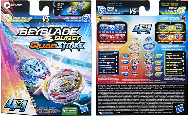 Produktbild Hasbro Gambit Dragon vs. Ambush Achi (Multilingual)