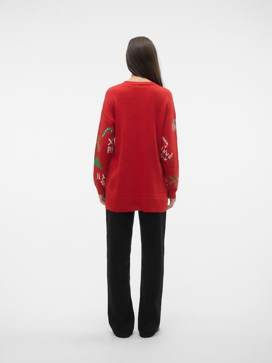 Image du produit Vero Moda VMXMASPARTY LS H/L O-NECK PULL. XMAS EXC Pull en maille (S)