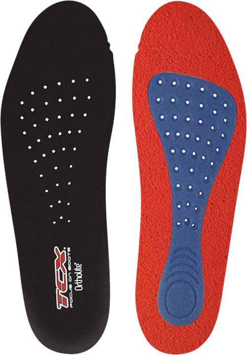 TCX Assise plantaire Ortholite extra comfort rouge-bleu 45-47 (45)