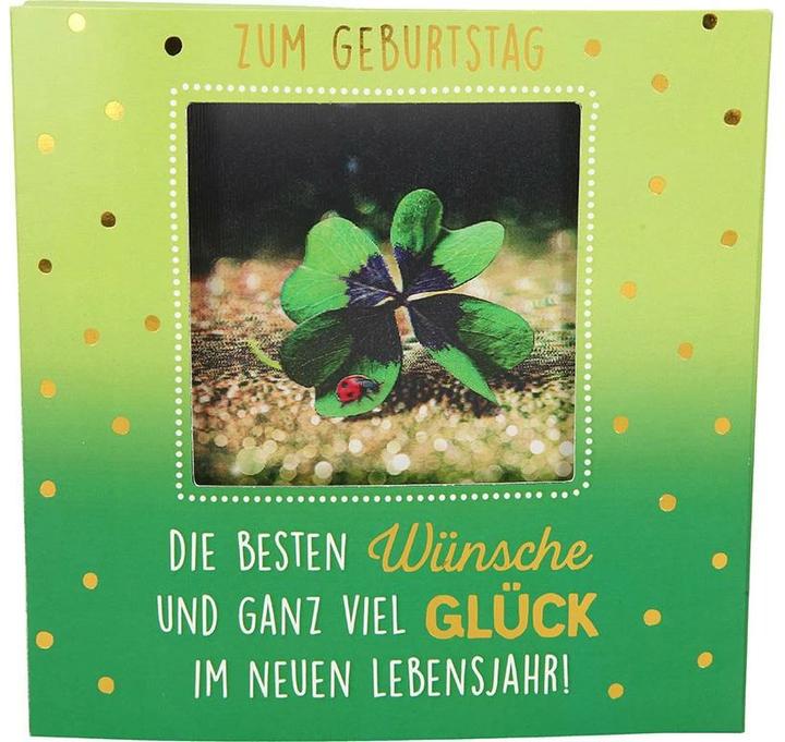 Depesche Musikkarte mit Licht Zum Geburtstag die besten Wünsche (1 Stk.)