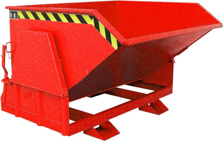 Produktbild eurokraft pro Kippbehälter, Standard-Bauhöhe, ohne Fahrwerk (1200 l)