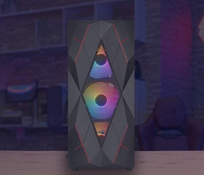 Actual product image AeroCool Volcan-G-BK-v1 (ATX, Mini-ITX)