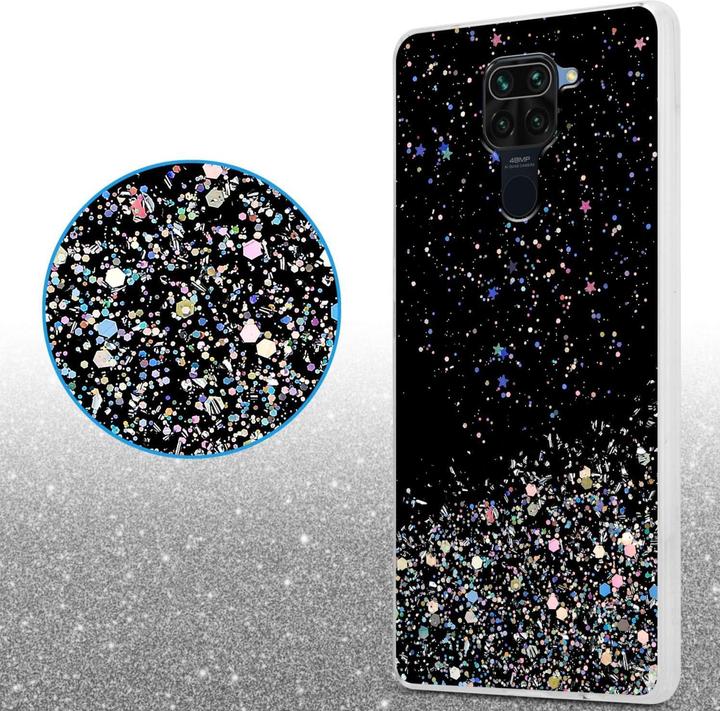 Image du produit Cadorabo Coque pour Xiaomi RedMi NOTE 9 TPU funkelnder Glitter (Xiaomi Redmi Note 9)