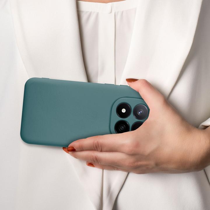 Actual product image Cadorabo Case for Xiaomi Redmi Note 14 Pro 5G TPU Liquid Silicone Cover (Xiaomi Redmi Note 14 Pro 5G)