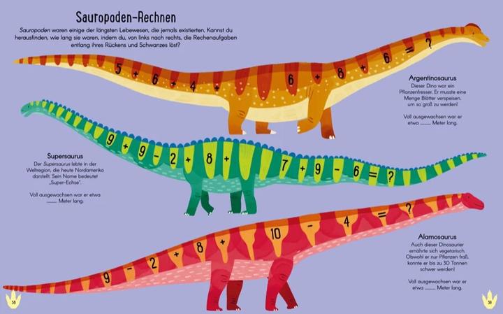 Actual product image My dinosaur games fun (German, Jonny Leighton)