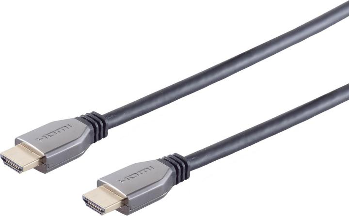 Produktbild Shiverpeaks S/CONN maximum connectivity Ultra HDMI Kabel, 10K, Metall, schwarz, 2m (2 m, HDMI)