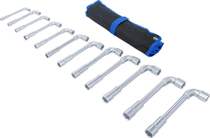 Actual product image BGS Deep Hole Pipe Spanner Set 8 - 19 mm 12 pcs. (19 mm, 12 mm, 14 mm, 16 mm, 10 mm, 18 mm, 17 mm, 11 mm, 15 mm, 8 mm, 9 mm, 13 mm)
