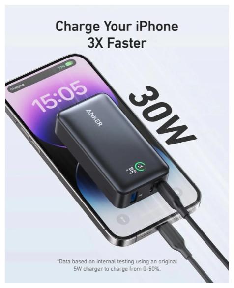 Immagine prodotto Anker 533 PowerCore (10000 mAh, 18 W, 37 Wh)