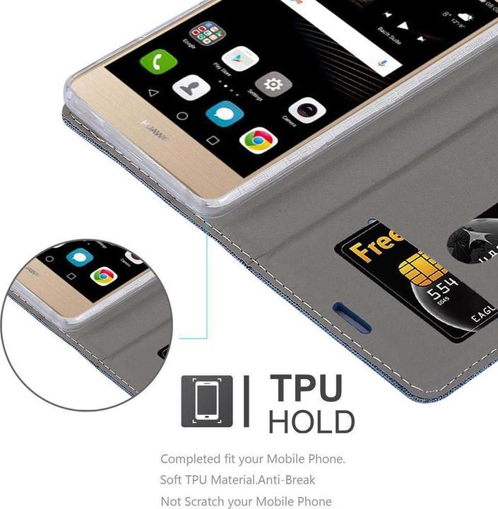 Image du produit Cadorabo Couverture look jeans Book (Huawei P8 Max)
