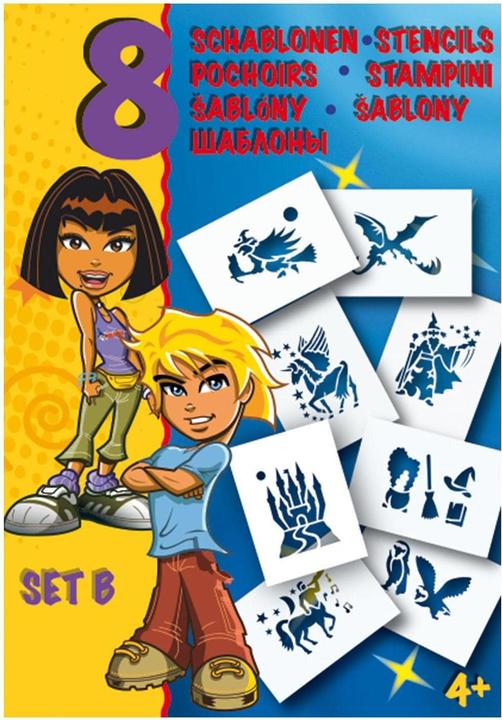Malinos Schablone Set B Fantasy