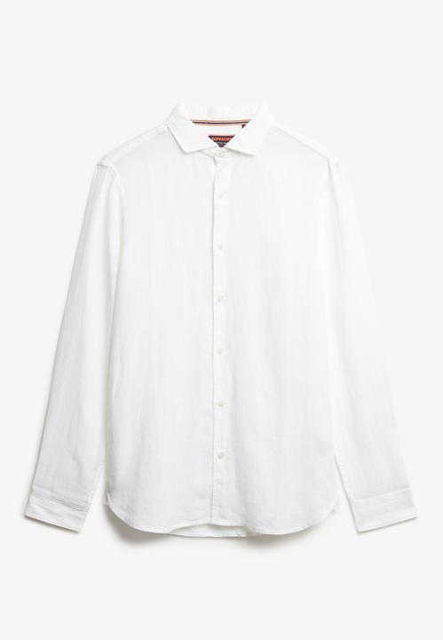 Image du produit Superdry VACATION L/S LINEN SHIRT Heren Overhemd (S)