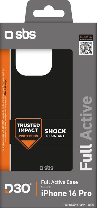 Actual product image SBS Cover (Apple iPhone 16 Pro)