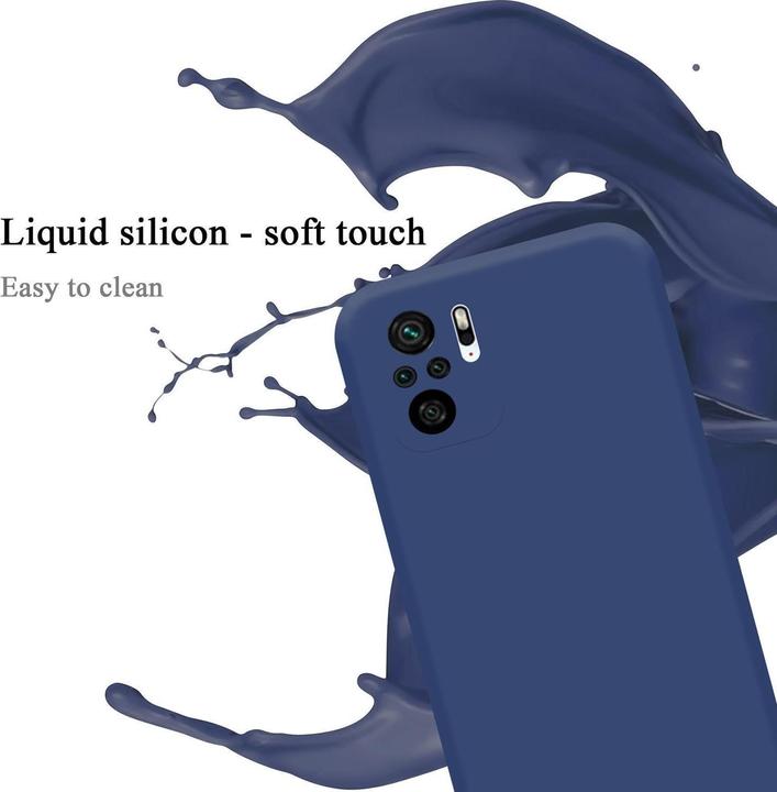 Actual product image Cadorabo TPU Liquid Silicone Case Cover (Xiaomi Redmi Note 10)