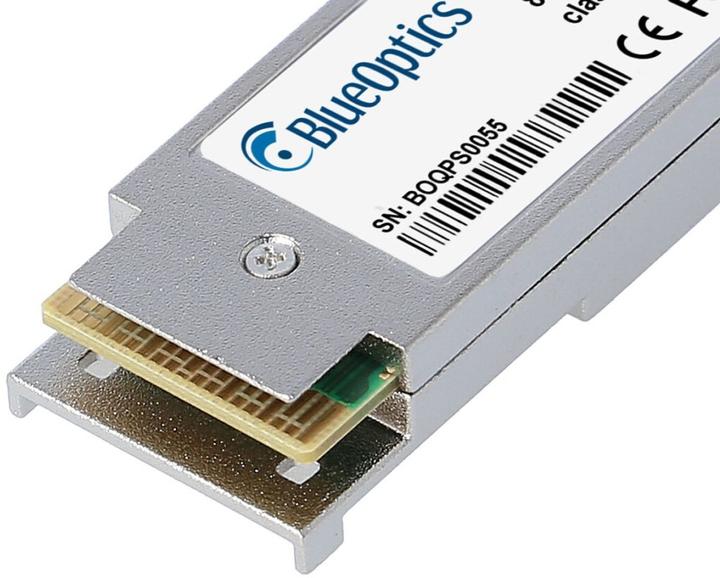 Actual product image CBO HPE X140 H3C JG325A Compatible BlueOptics QSFP BO25K859S2D