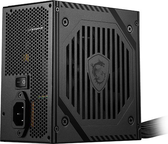 Actual product image MSI MAG A550BNL 550 Watt ATX 80+ Bronze power supply 120mm fan (550 W)