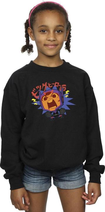Immagine prodotto Disney Big Hero 6 Baymax Hiro Angry Manga Felpa Ragazze (140, 146)
