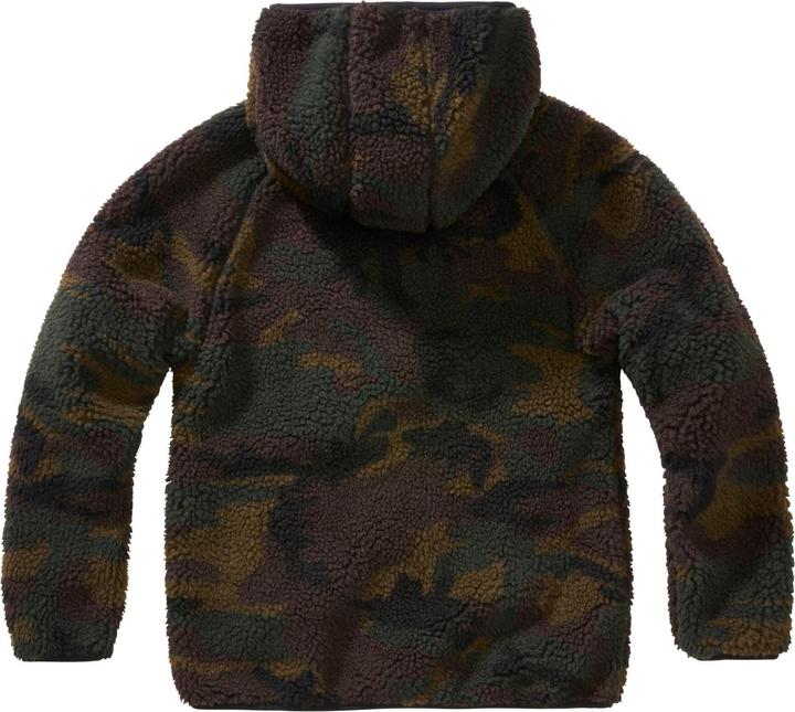 Immagine prodotto Brandit Bambini Teddy Fleece Jacket Hood - 16231 (158, 164)