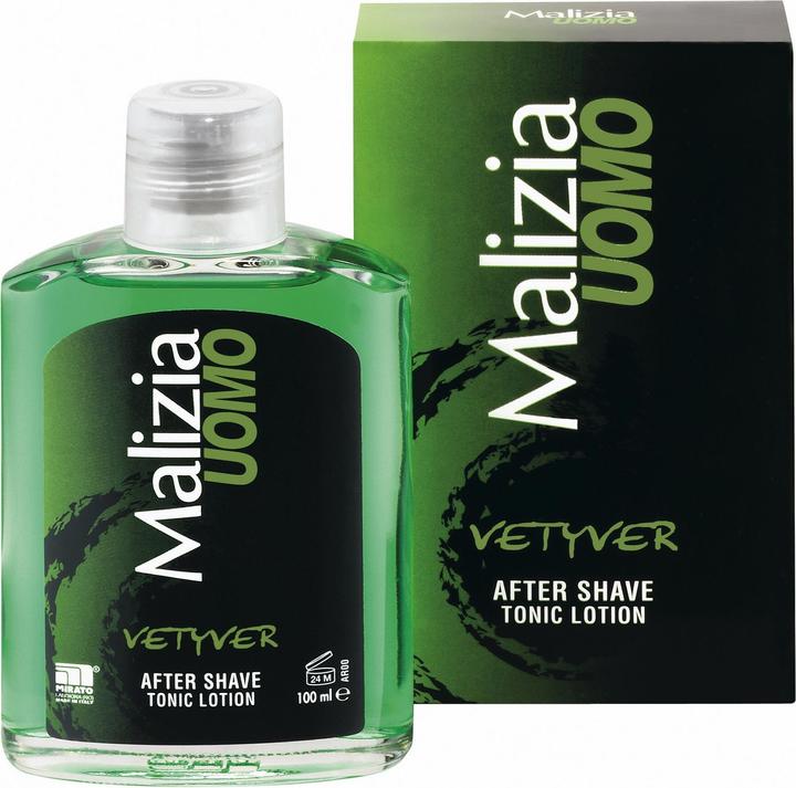 Immagine prodotto Asco Malizia Uomo Vetyver Acqua Dopobarba (Pompa spray dopobarba, 100 ml)