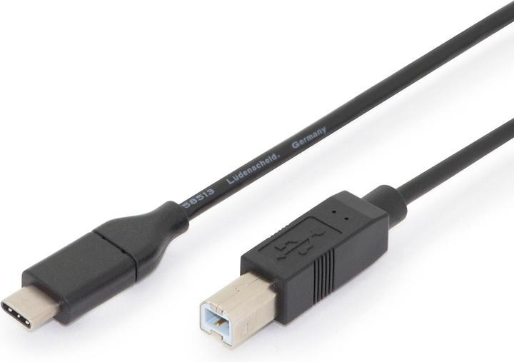Digitus USB C – USB B (1.80 m, USB 2.0)