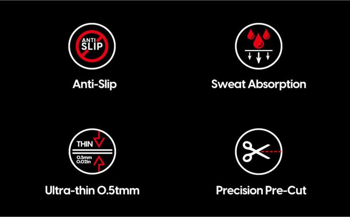 Actual product image Pulsar Supergrip Grip-Tape for Razer DeathAdder V3 Pro