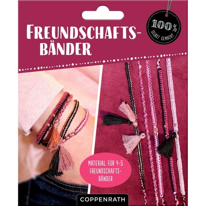 Actual product image Making friendship bracelets (rose gold /
