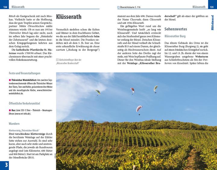Image du produit Reiseführer Moseltal – vom Dreiländereck bis Koblenz (Allemand, Katja Nolles, 2022)
