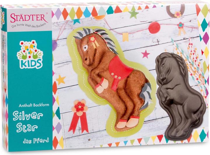 Image du produit Städter Moule à pâtisserie 3D Cheval (33 cm)