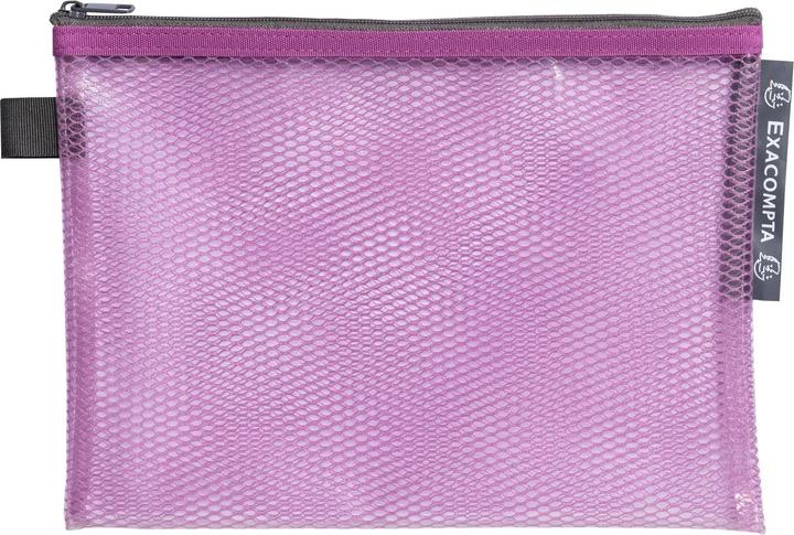 Produktbild Exacompta Transparente Tasche/Etui mit Reissverschluss, flexibles Recycling-PP, Kollektion Pop'N Co