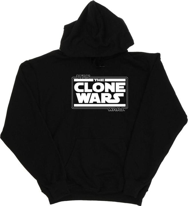 Actual product image Star Wars Mens Clone Wars Logo Hoodie (M)