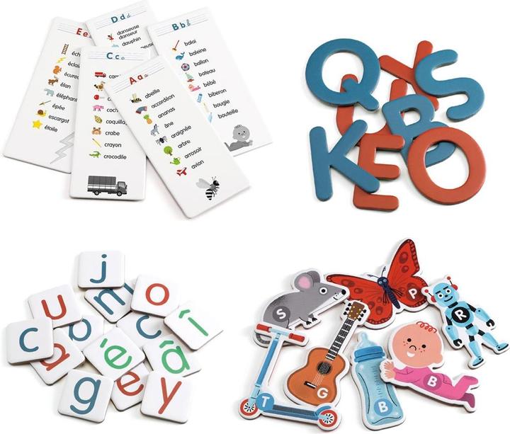 Produktbild Djeco Mein grosser Buchstabenkasten