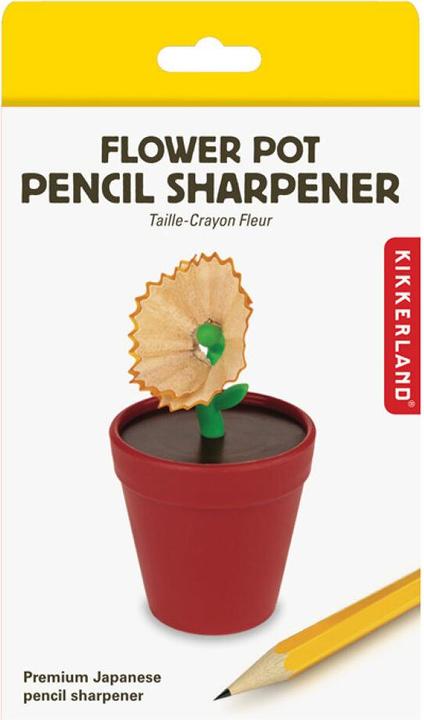Produktbild Kikkerland Flower Pot Pencil Sharpener