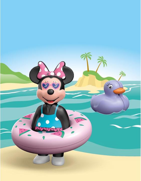 Actual product image Playmobil 71706 Playm. 1.2.3 & Disney: Minnie's beach house (71706, Playmobil Figures)