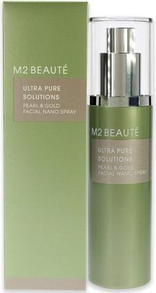 Produktbild M2 Beauté Ultra Pure Solutions Pearl & Gold Facial Nano Spray (75 ml, Gesichtsspray)
