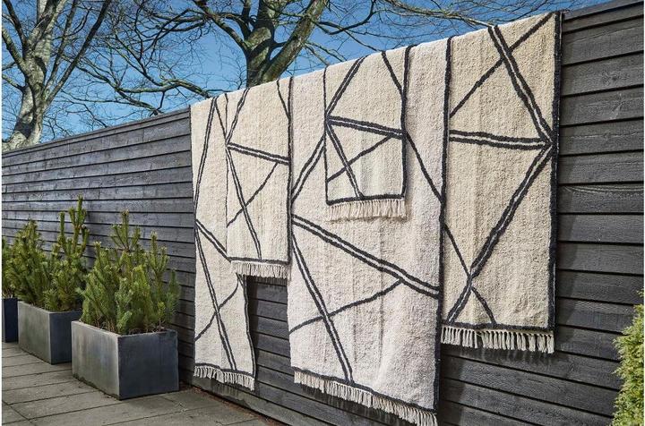 Image du produit Villa Collection Tapis Villa noir naturel 180x120 (120 x 180 cm)