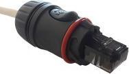 Image du produit Enova Boîtier de protection pour fiche de câble RJ 45, noir