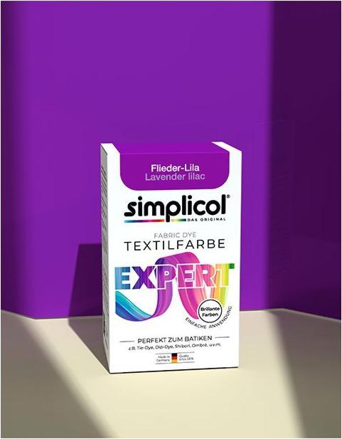 Produktbild Simplicol Textilfarbe expert (Fliederlila, 150 ml)