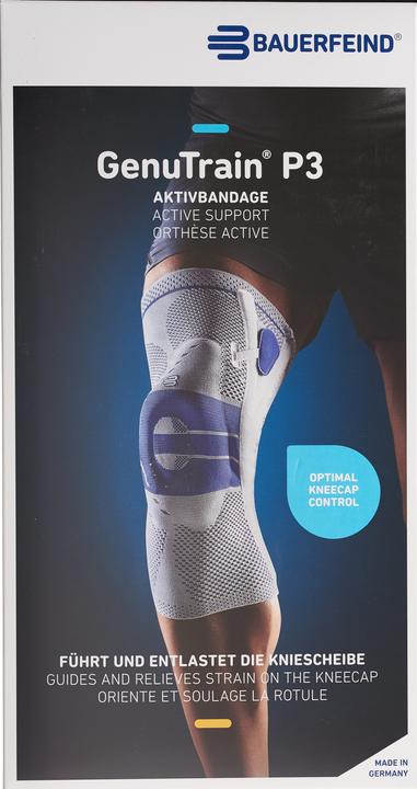 Image du produit GenuTrain Bandage actif P3 taille 1 gauche titane (1)
