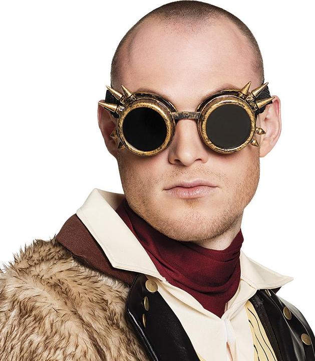 Actual product image Boland Steampunk glasses cyberpunk