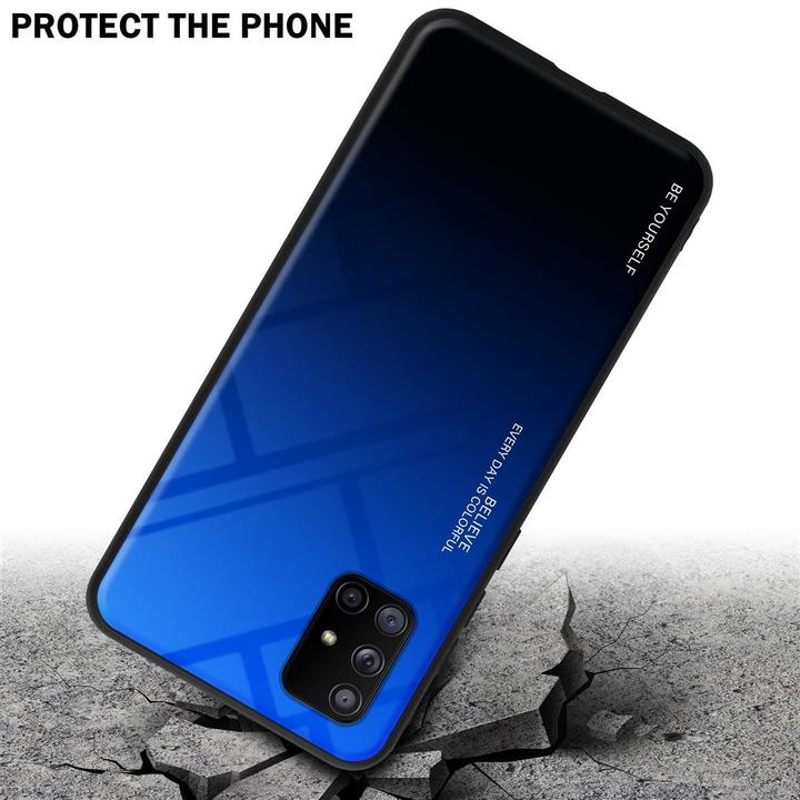Produktbild Cadorabo TPU 2 Farben Glas Cover (Samsung Galaxy A71 5G)