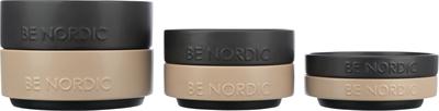Productafbeelding Trixie Be Nordic Voerbak Hond Keramiek/ Rubber Taupe (1.20 l)