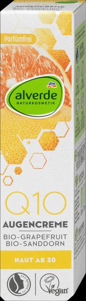 Image du produit dm alverde Crème pour les yeux Q10 (Crème, 15 ml, Jour + nuit)