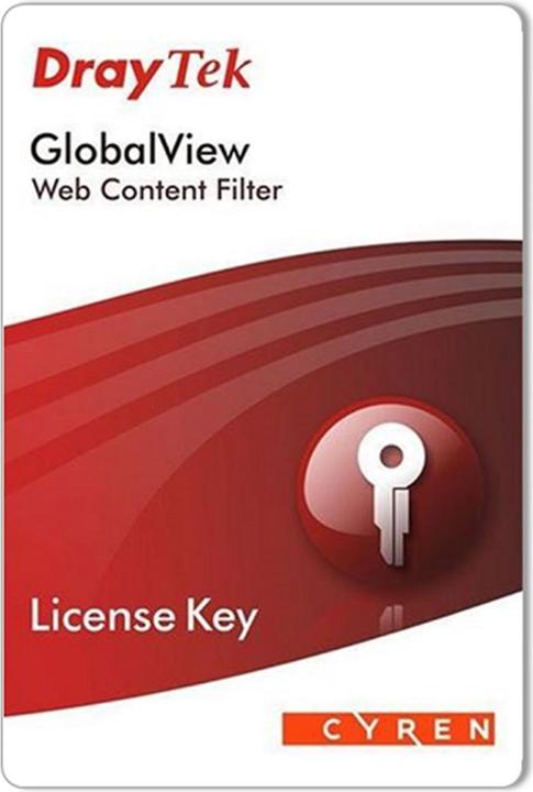 Actual product image Draytek Globalview WCF S 12 Months Card