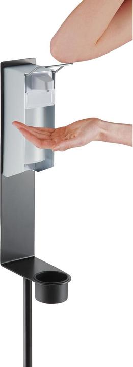 Immagine prodotto K&M 80328 Supporto per disinfettante con dispenser nero